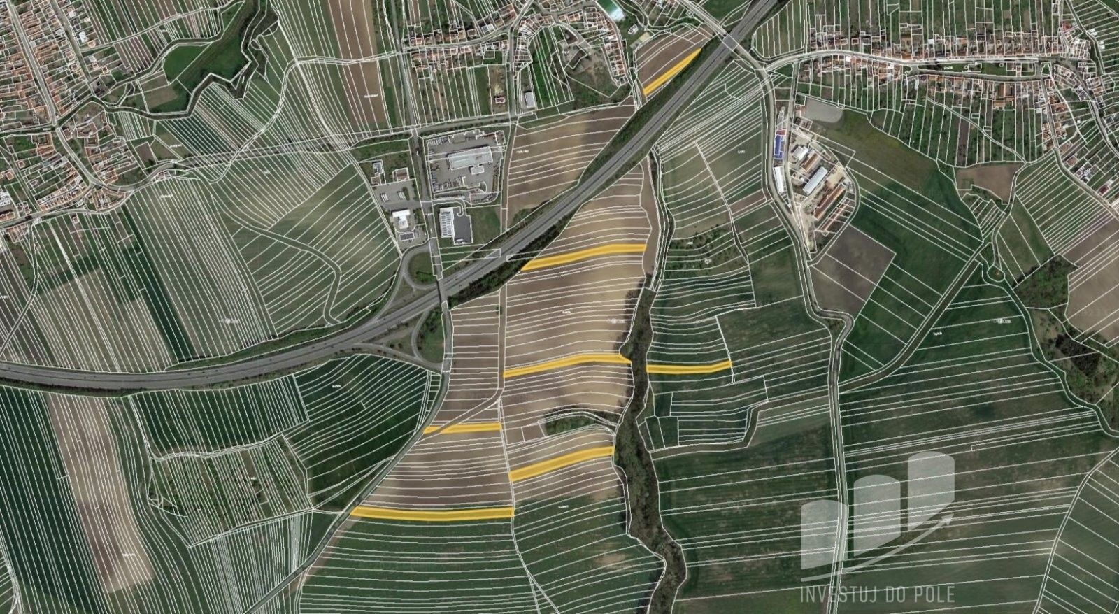 Zemědělské pozemky, Slavíkovice, Rousínov, 62 052 m²