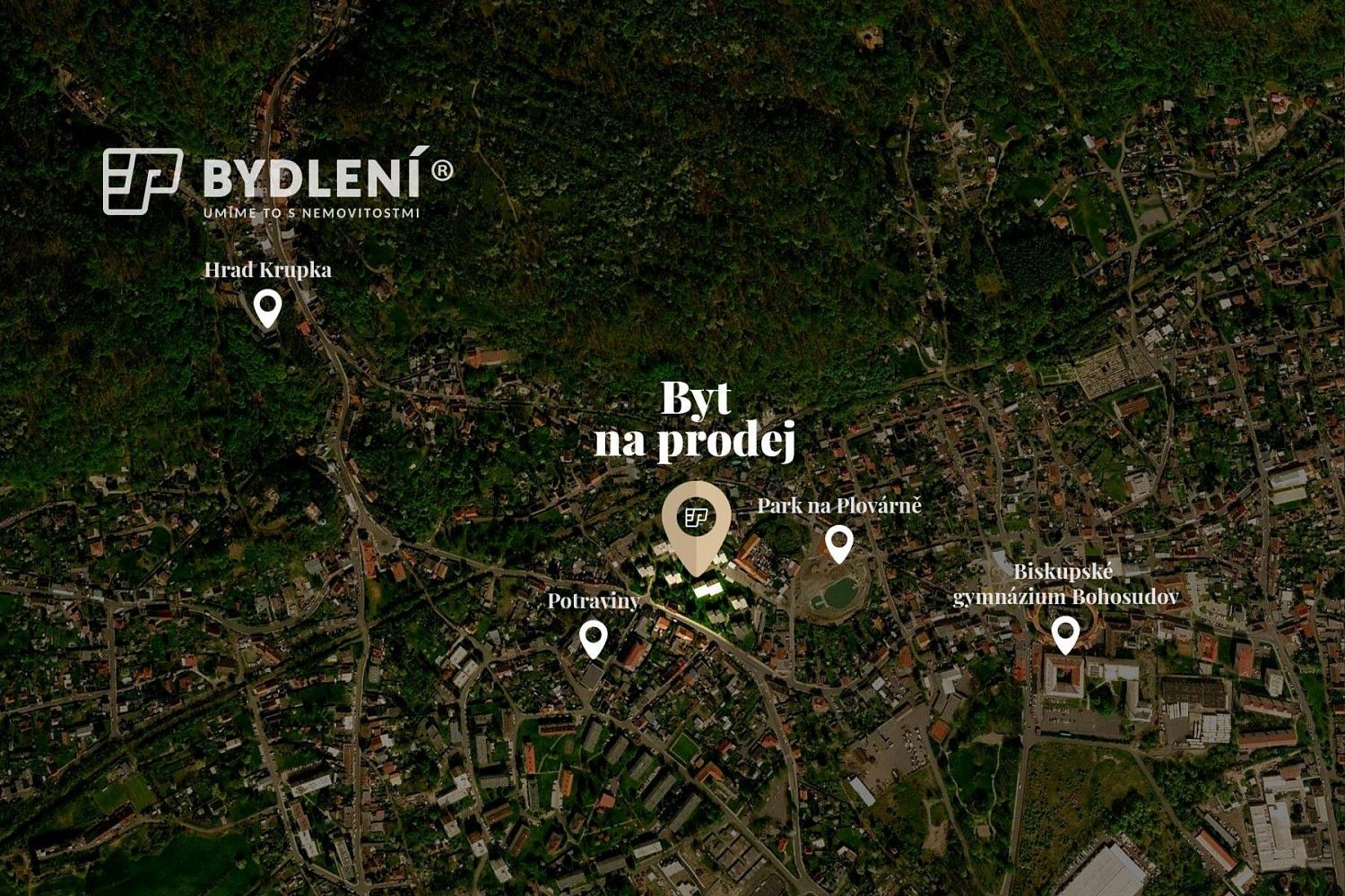 1+1, Krupka - Bohosudov, okres Teplice, Ústecký kraj, 40 m² - 2