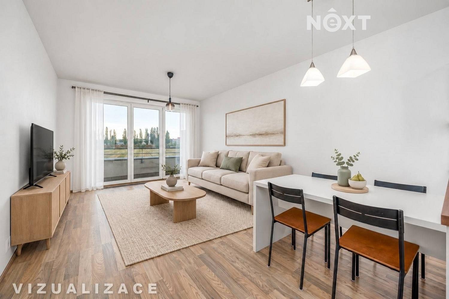 3+kk, Kadečkové, Praha 9 - Letňany, 82 m² - 2