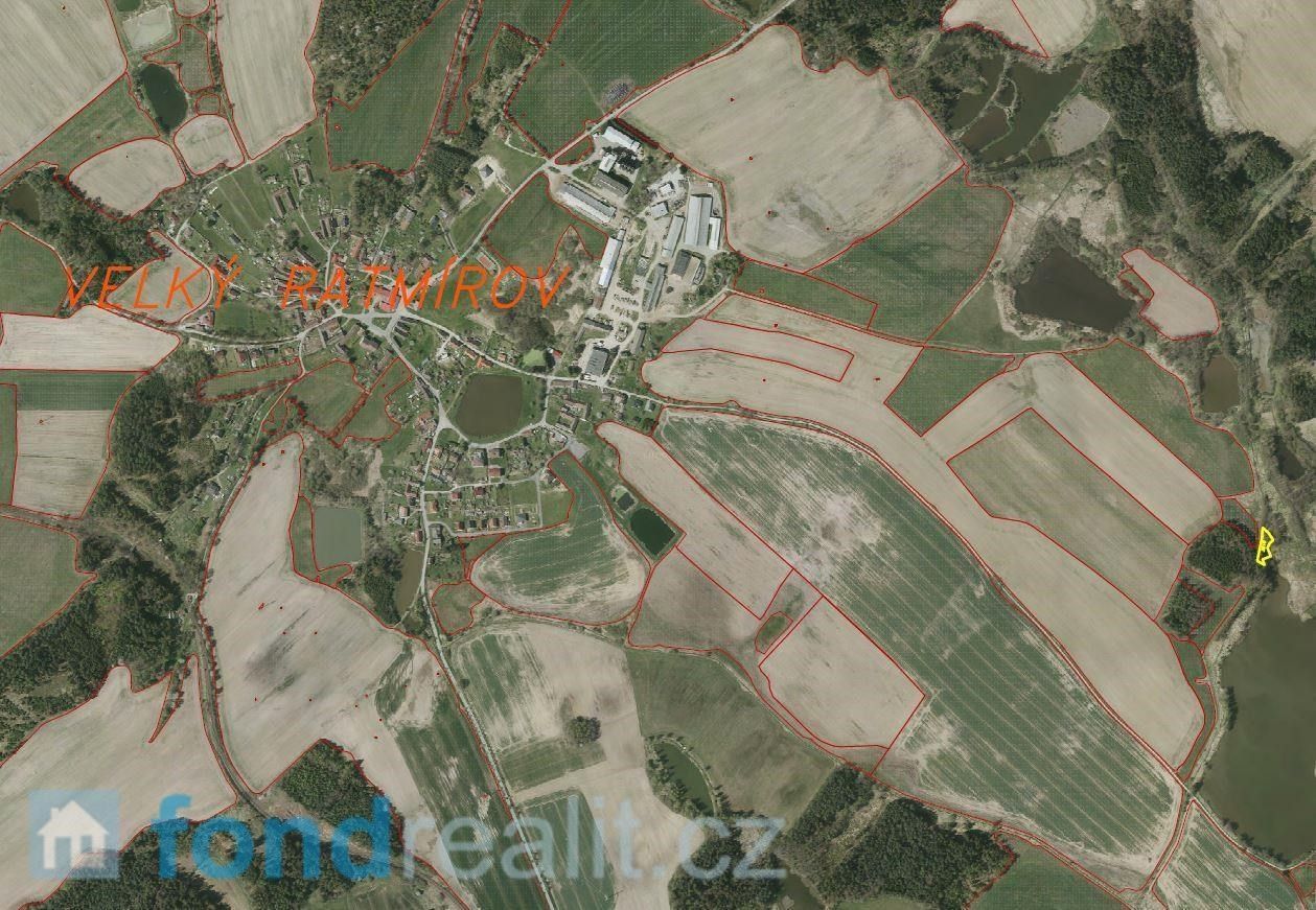 Prodej pozemek - Velký Ratmírov, 874 m²