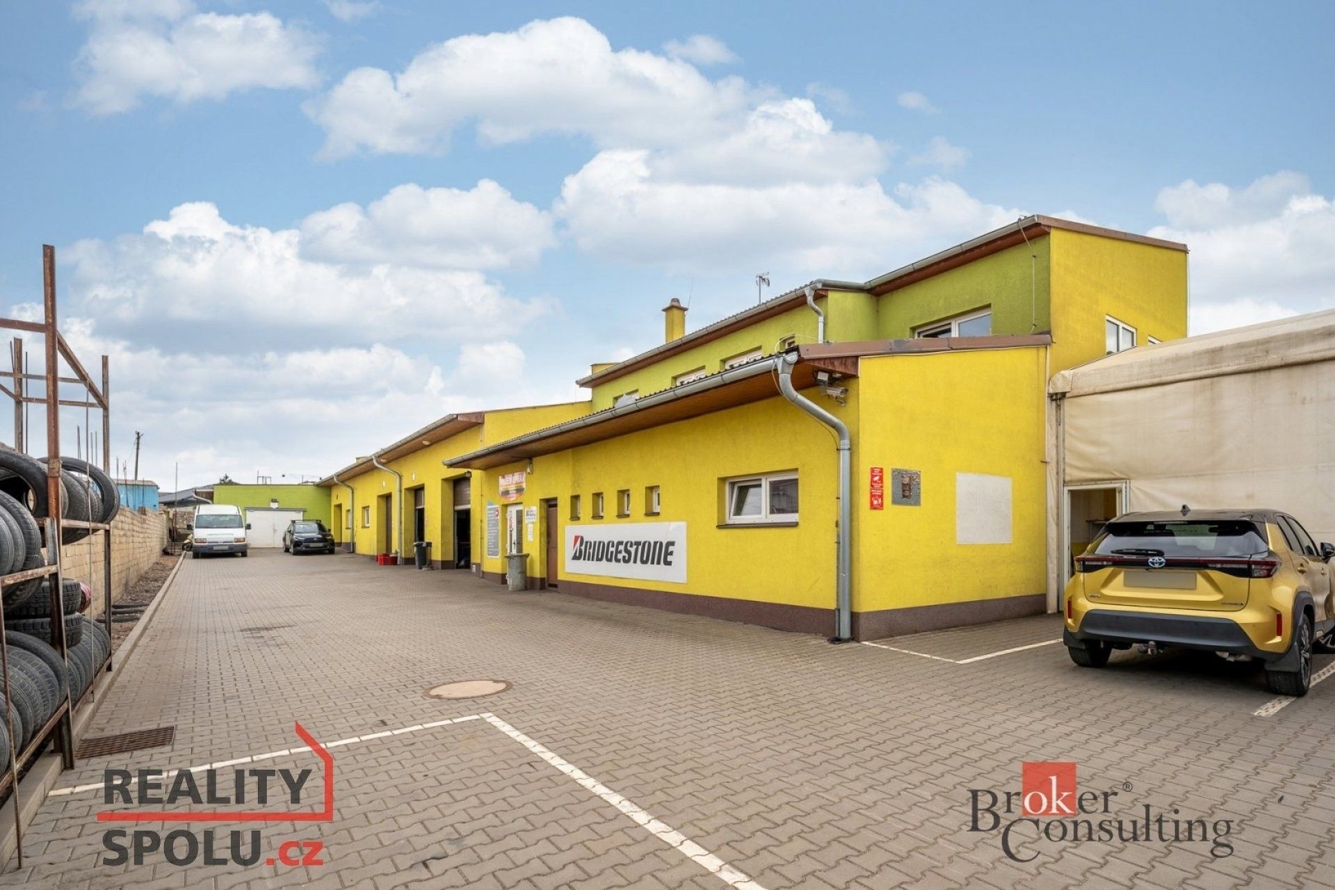 Výrobní prostory, Čebín, 648 m²