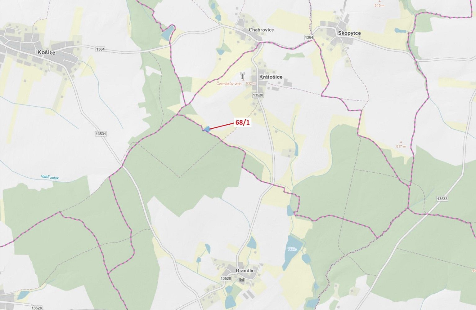 Les · Krátošice, okres Tábor, Jihočeský kraj - 1