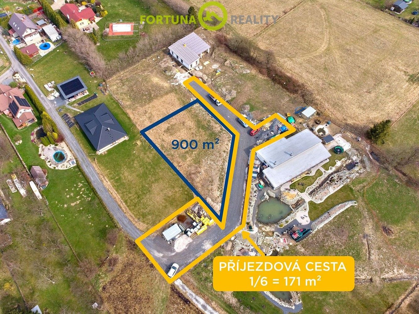 Pozemek pro bydlení, 1 071 m²