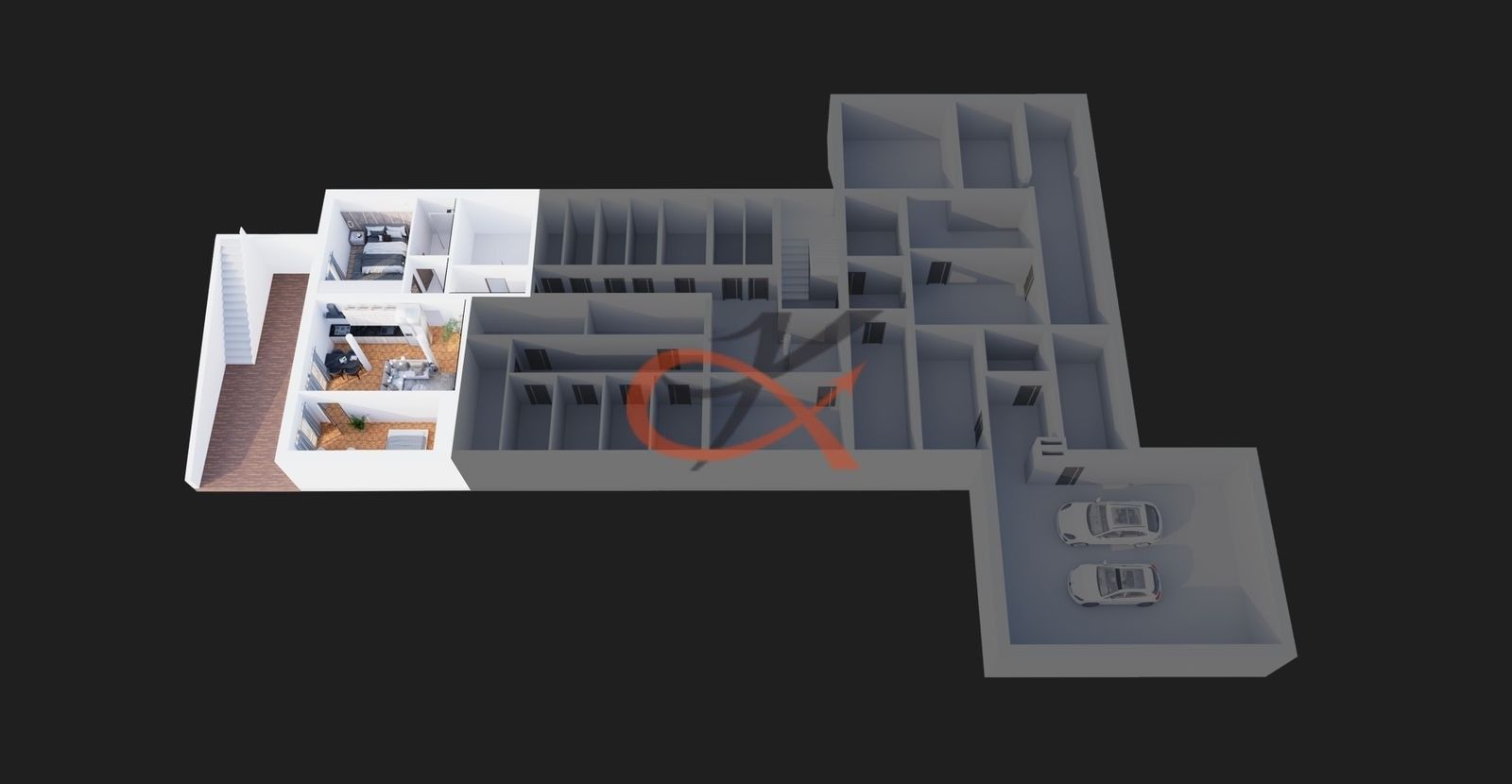 Prodej byt 3+kk - Horní Bečva, 88 m²