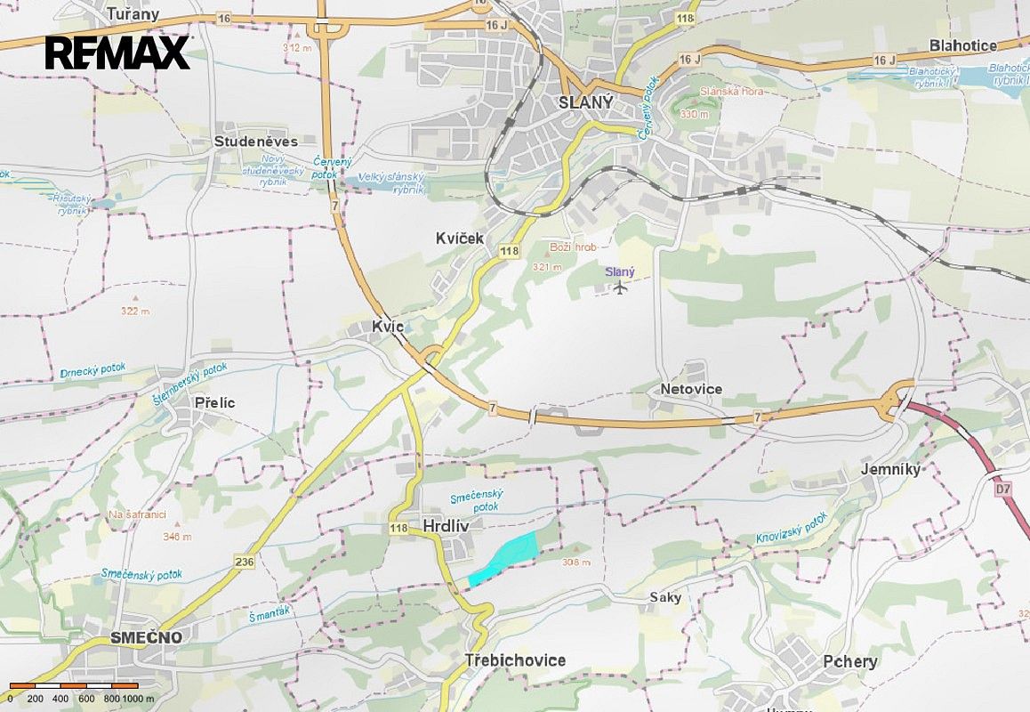 Pozemek · Hrdlív, okres Kladno - 4