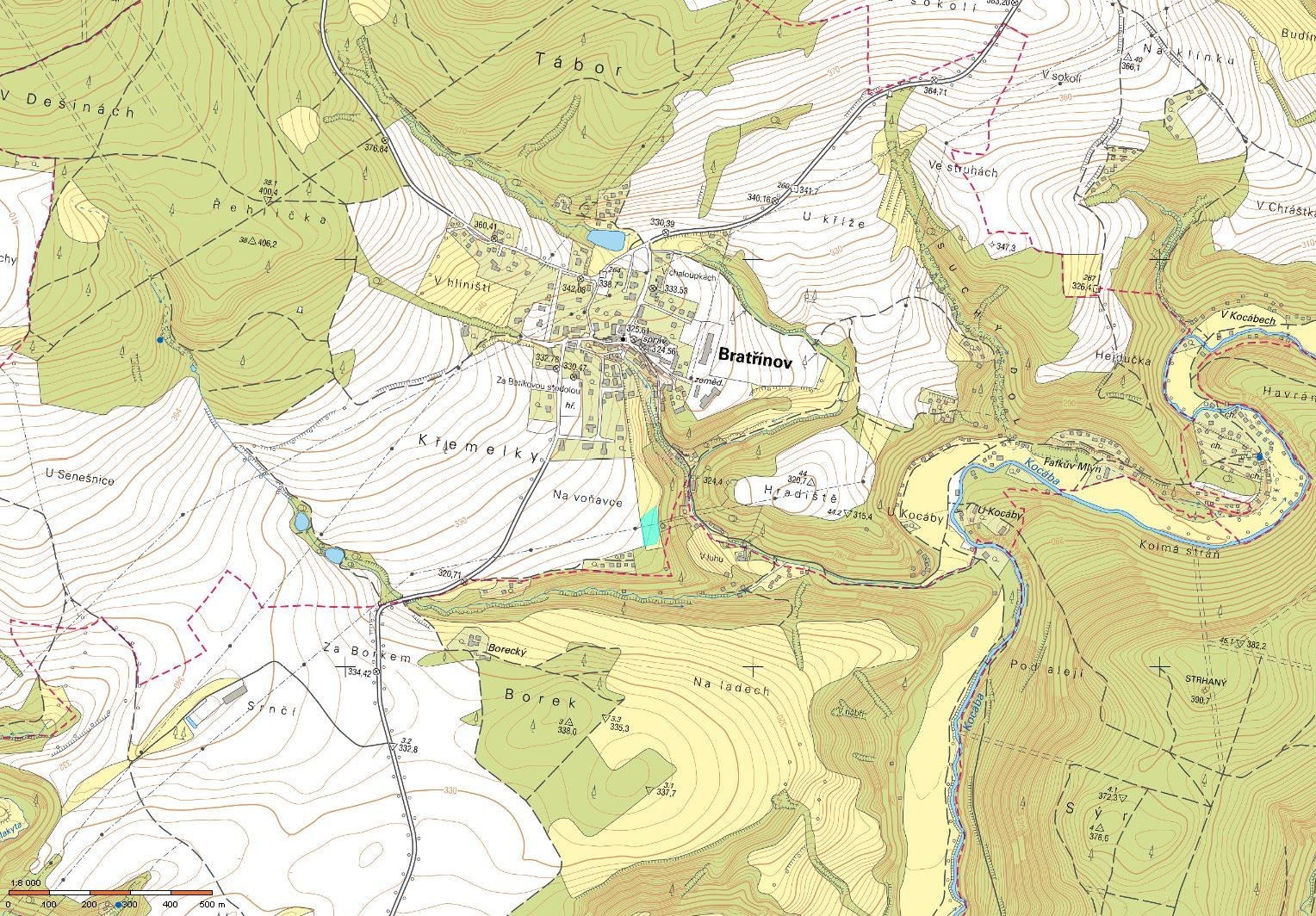 Zahrada · 3 057 m² · Bratřínov - 4