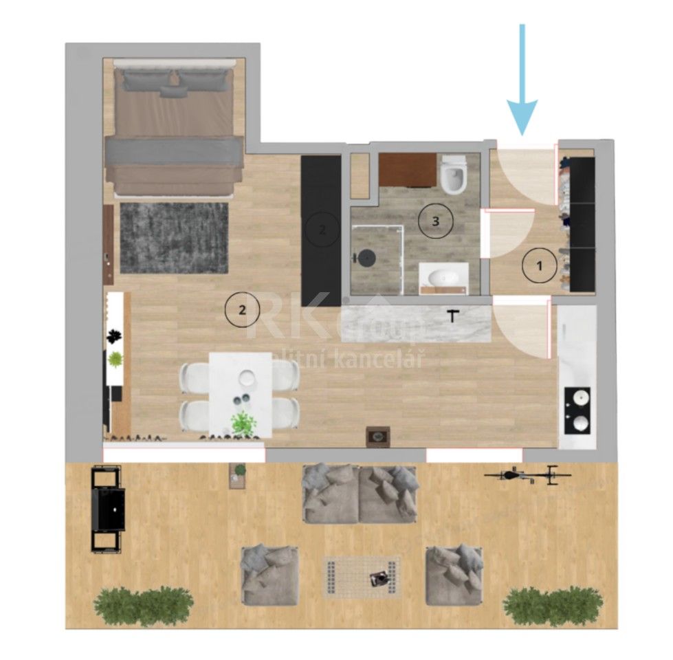 Byt 1+kk · 38 m² · Prokopa Velikého, Český Brod - 2