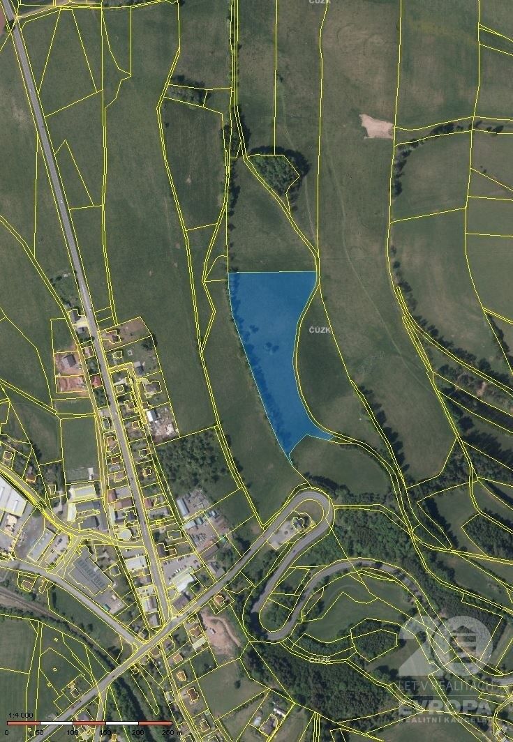 Prodej pozemek - Čistá u Horek, 21 989 m²