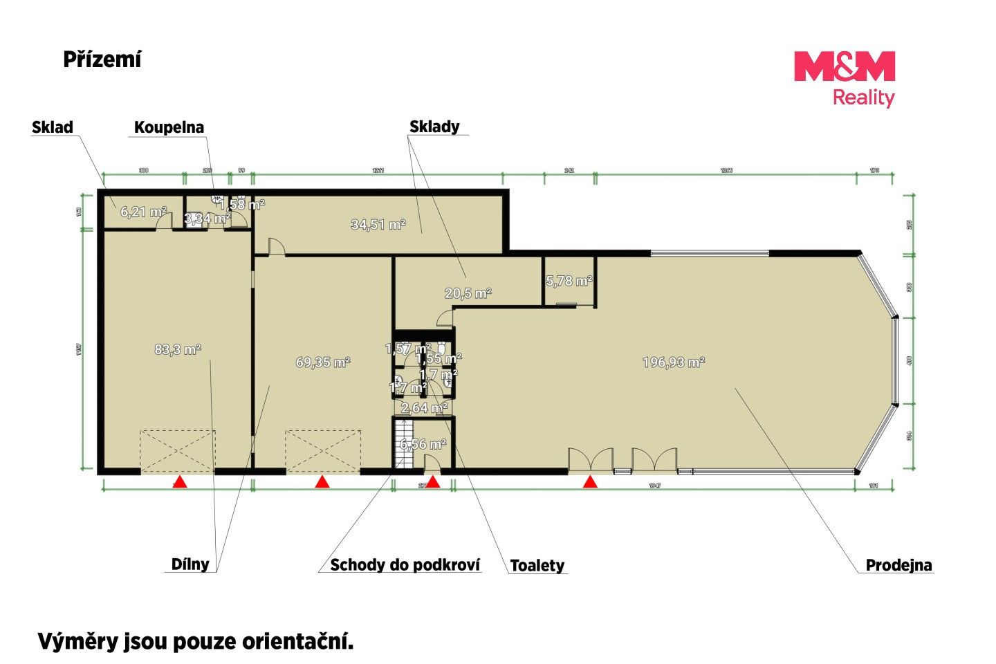 Obchodní prostory · 561 m² · Plzeňská, Toužim - 4