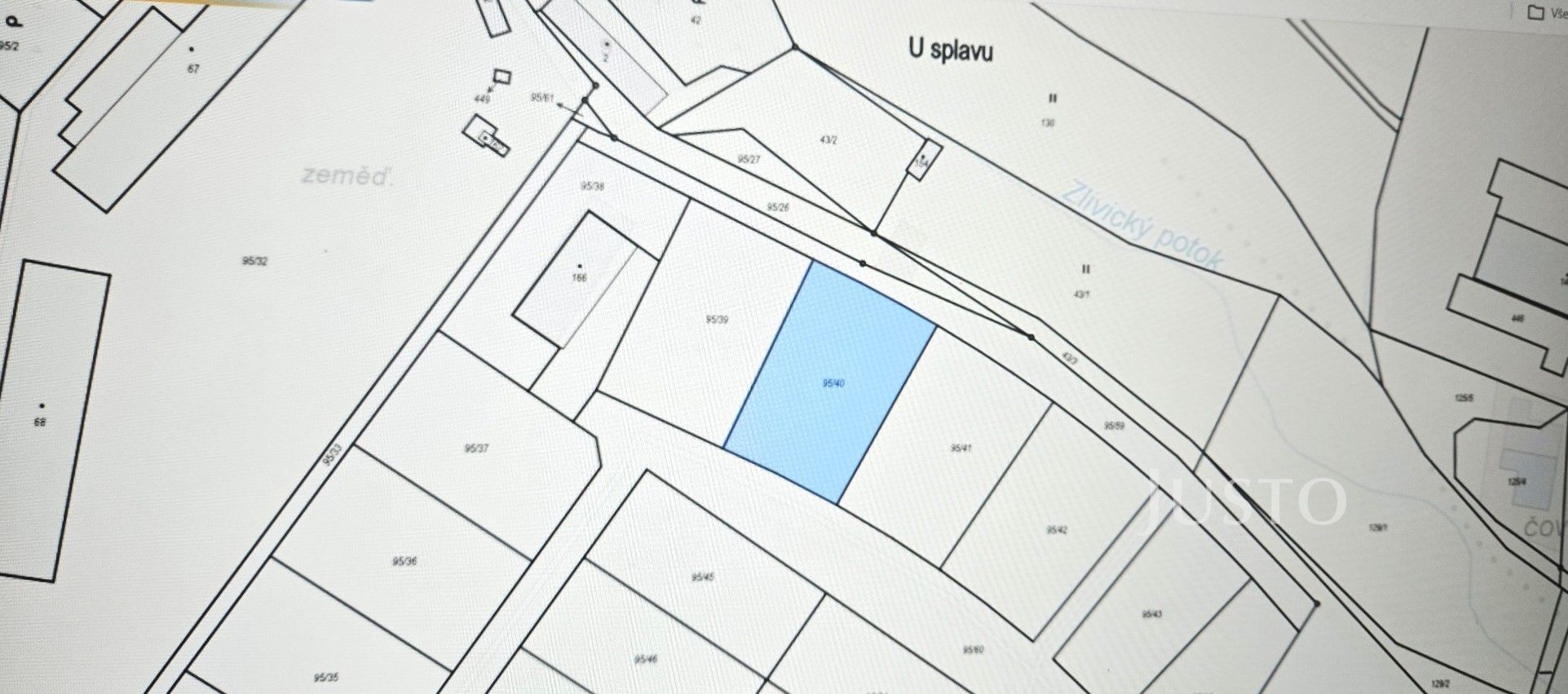 Pozemky pro bydlení, Čížová Zlivice, 1 280 m² - 2
