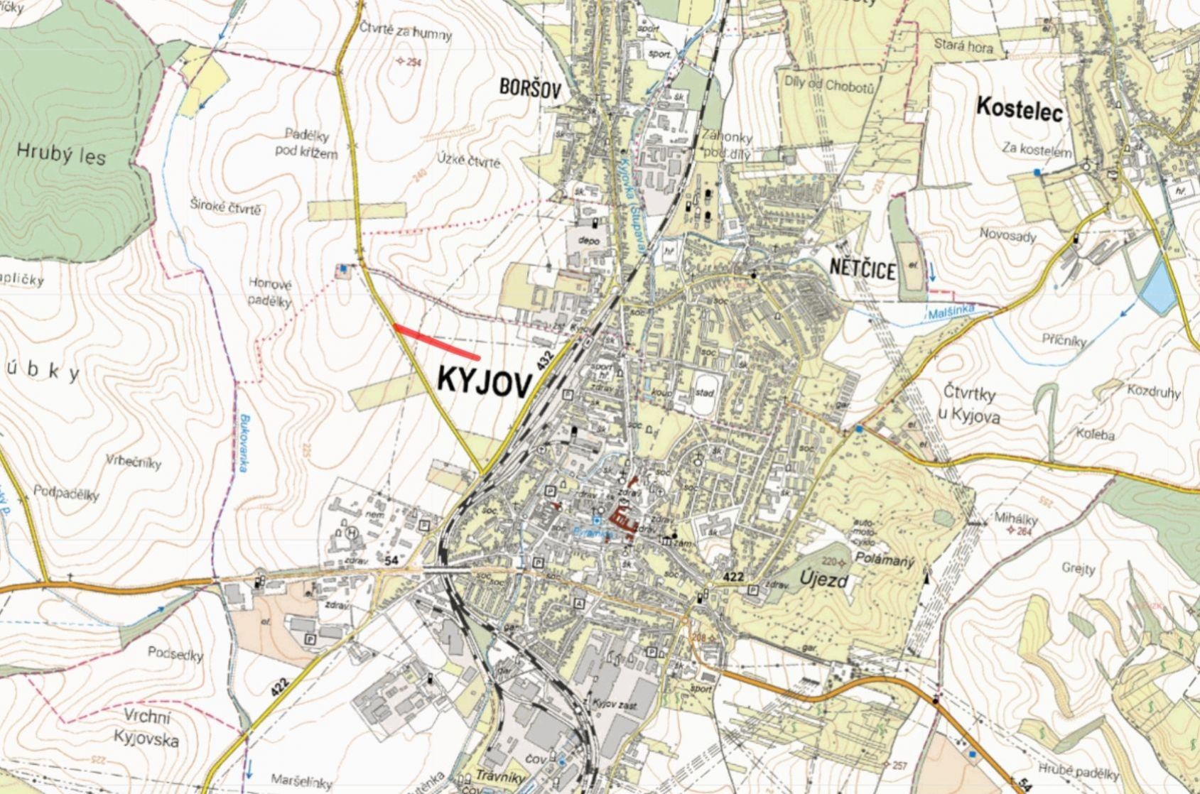 Pozemek pro bydlení · Kyjov Nětčice - 4