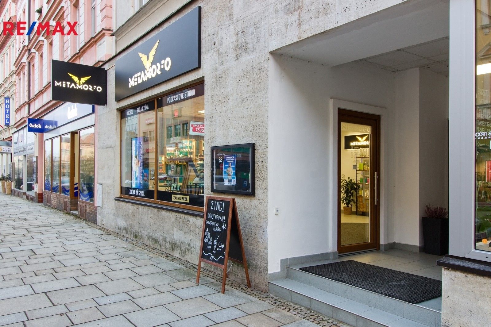 Obchodní prostory, 9. května, Tábor, 168 m²