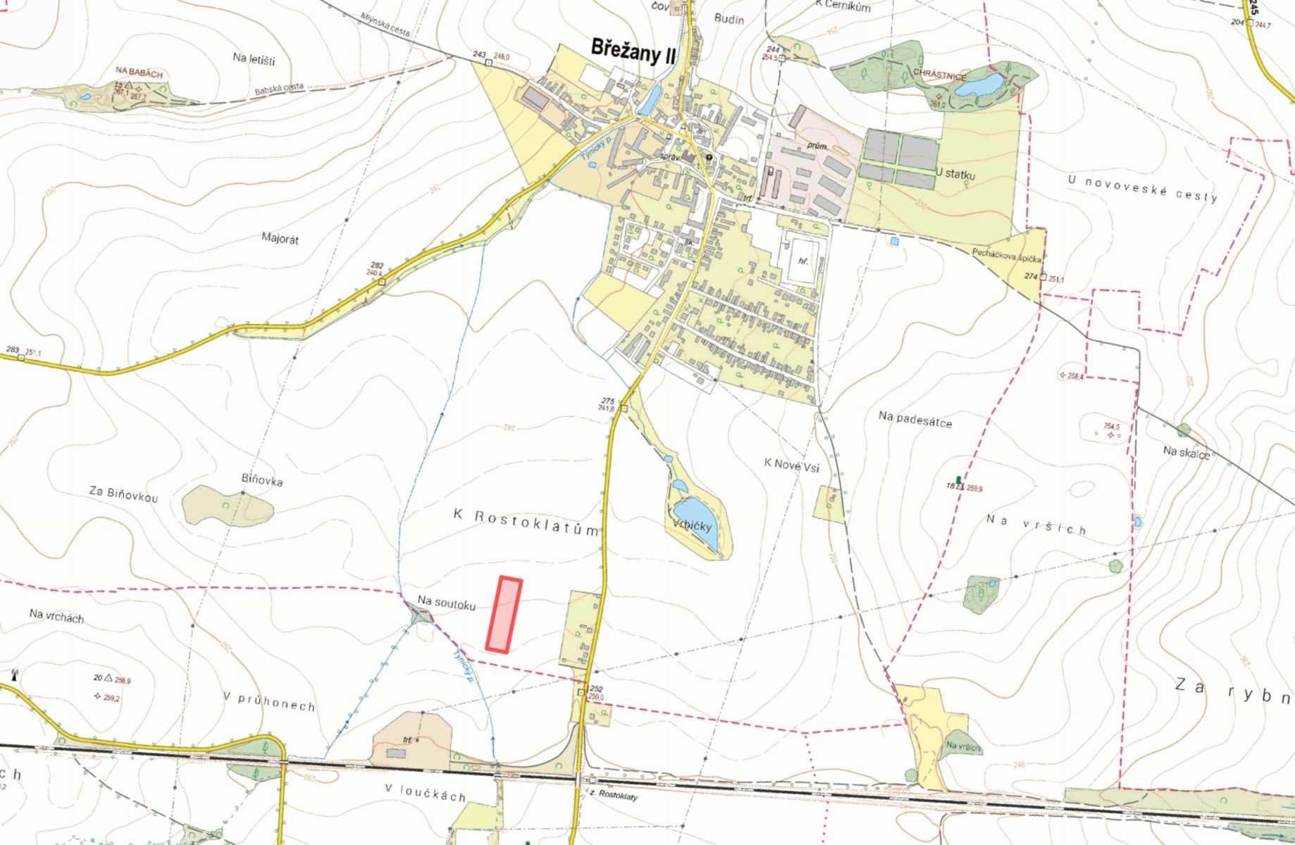 Zemědělské pozemky, Břežany II - 2