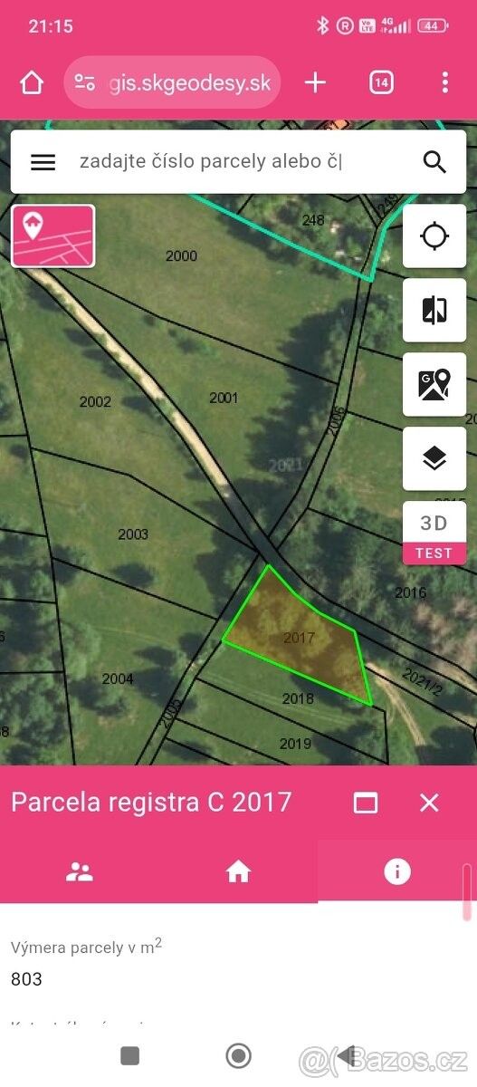 Pozemky pro bydlení, 987 65, Slovensko