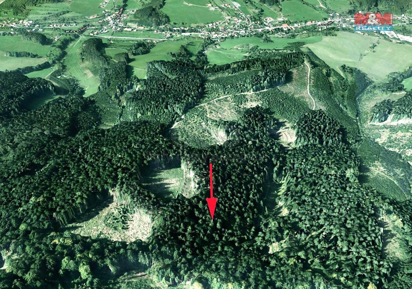 Prodej les - Lhota u Vsetína, okres Vsetín, Zlínský kraj - 1