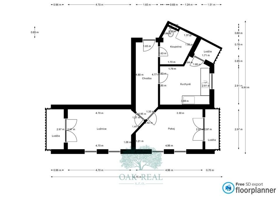 Prodej byt 2+1 - Nový Svět, Harrachov, 64 m²