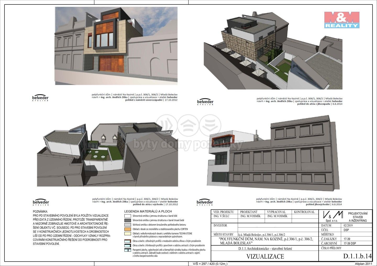 Prodej činžovní dům - Na kozině, Mladá Boleslav, 820 m²