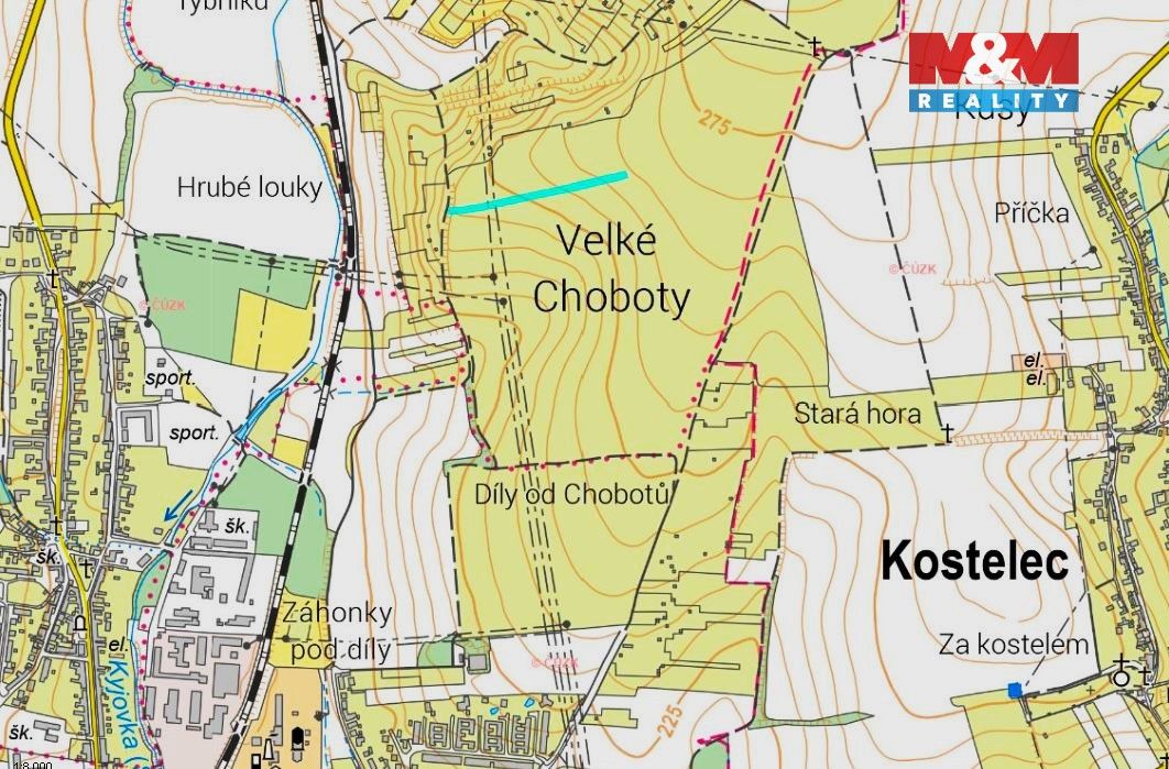 Prodej pozemek pro bydlení - Kyjov, 696 55