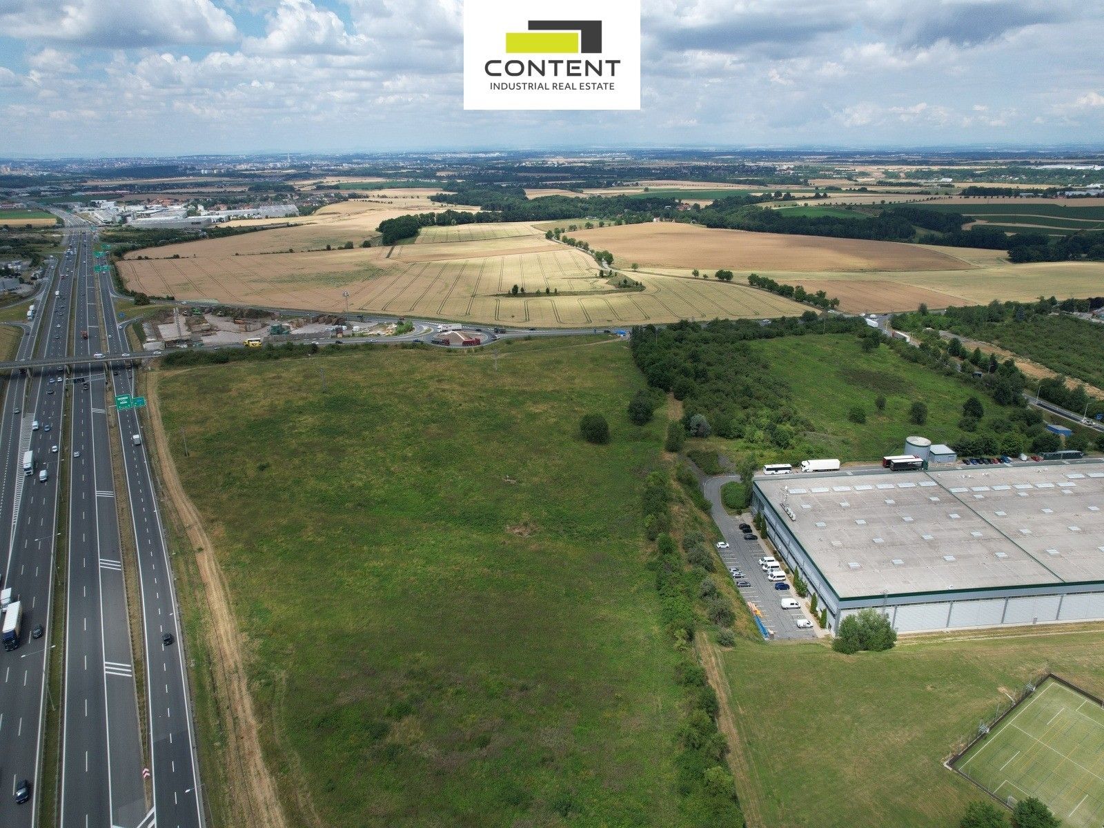 Prodej komerční pozemek - Na Dlouhém, Říčany, 20 495 m²