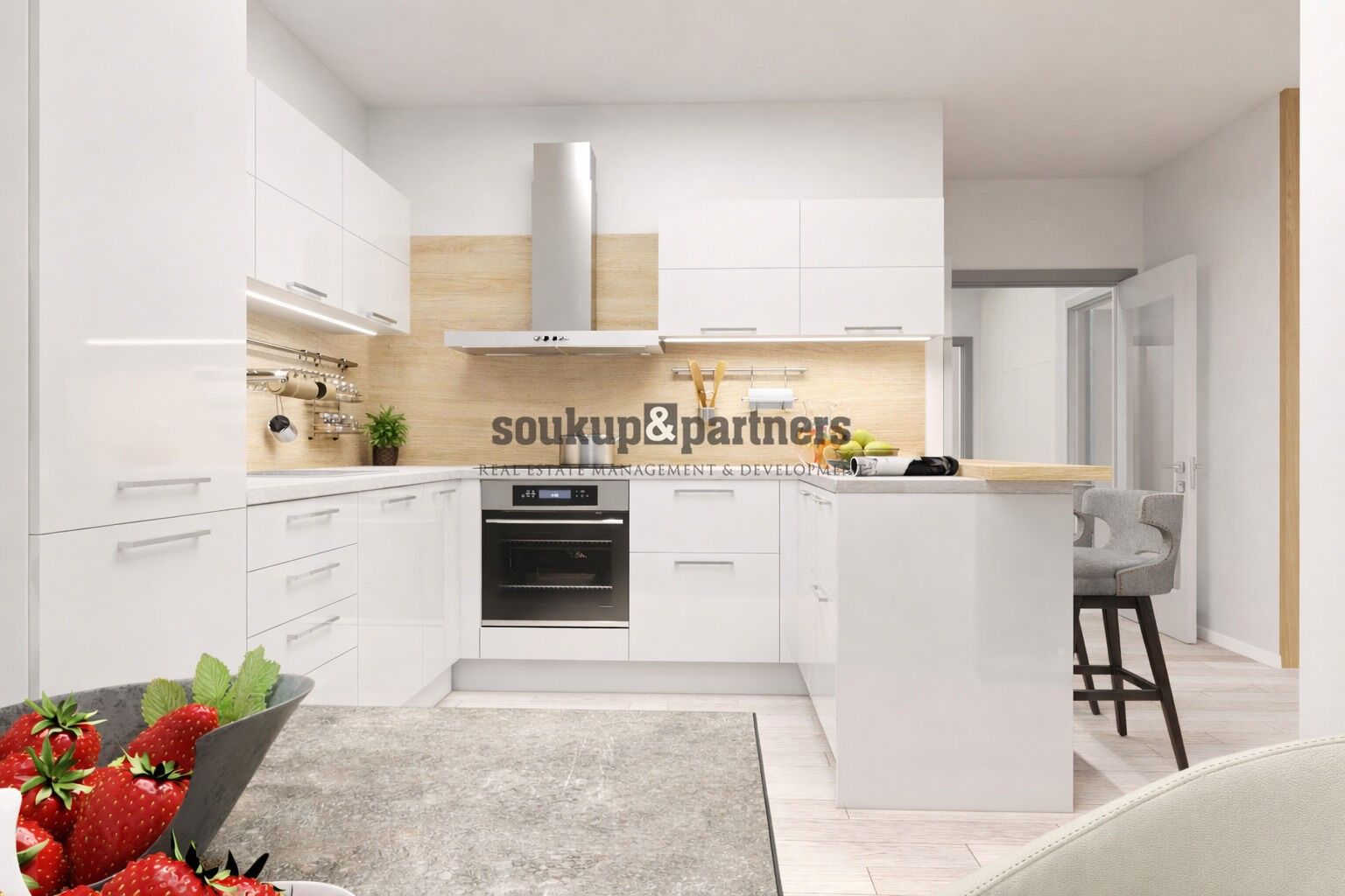 2+kk, náměstí Olgy Scheinpflugové , Praha, 55 m²