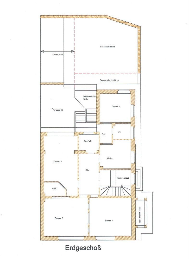 4+1, Eichenstraße 161, , Severní Porýní-Vestfálsko, 115 m² - 2