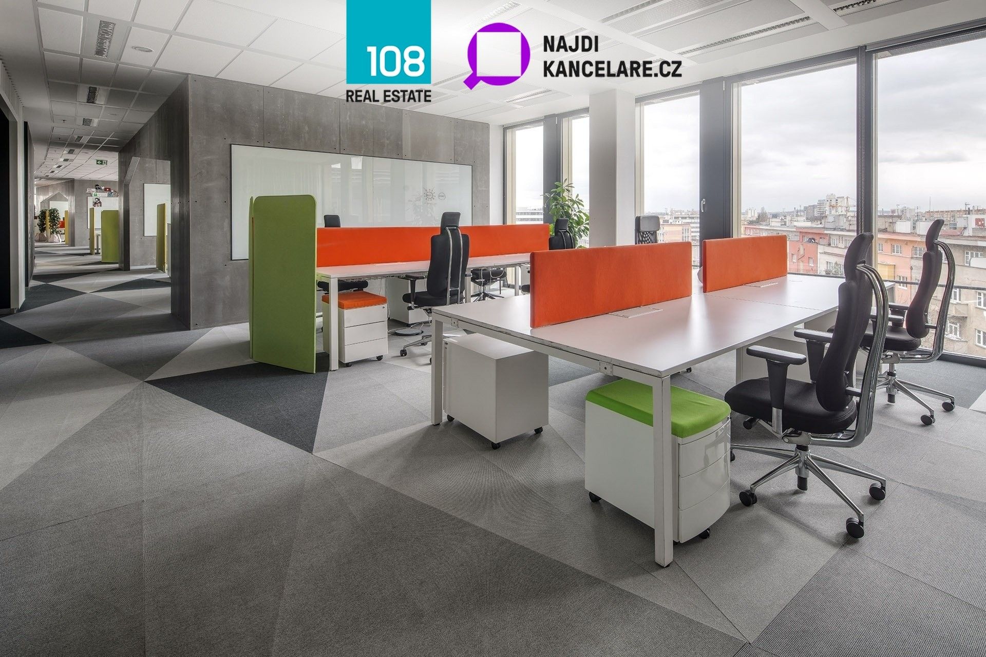 Kanceláře, Pikrtova 1737, Praha Nusle, 525 m²