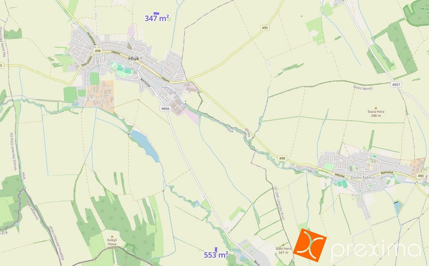 Zemědělské pozemky, Hluk, okres Uherské Hradiště, Zlínský kraj - 2