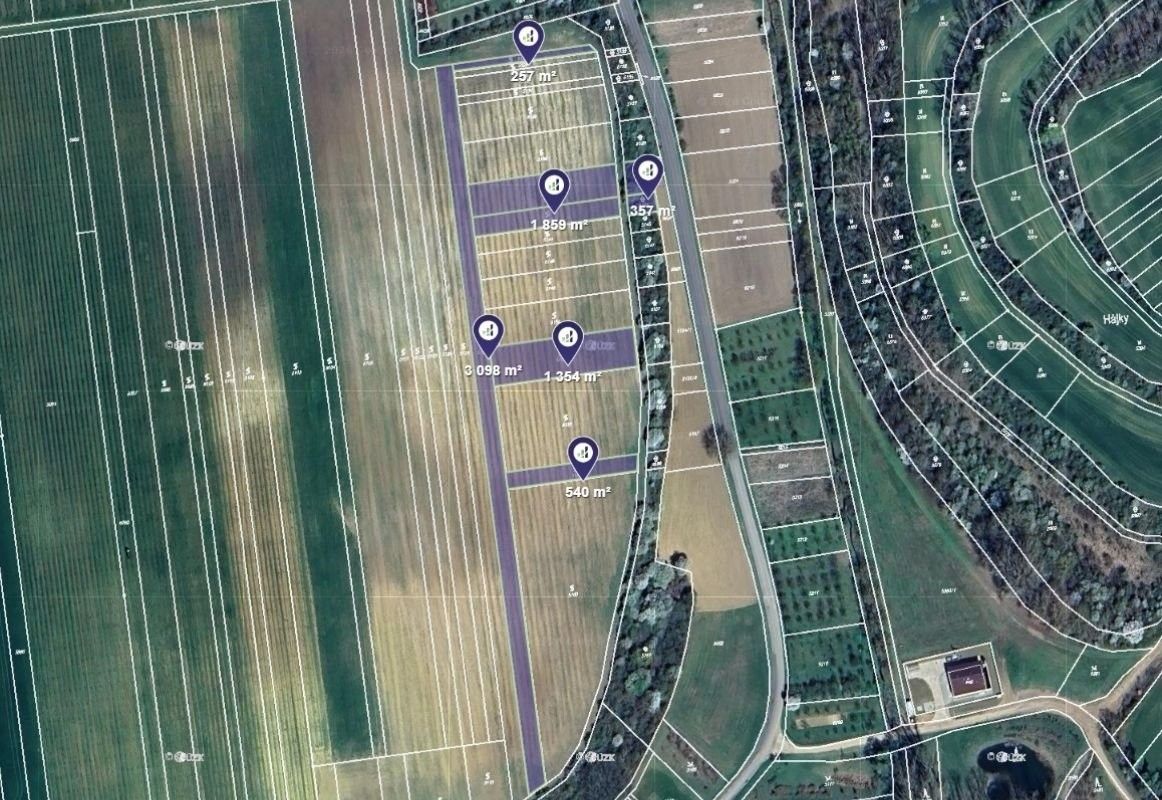 Ostatní, Ořechov, 12 565 m²