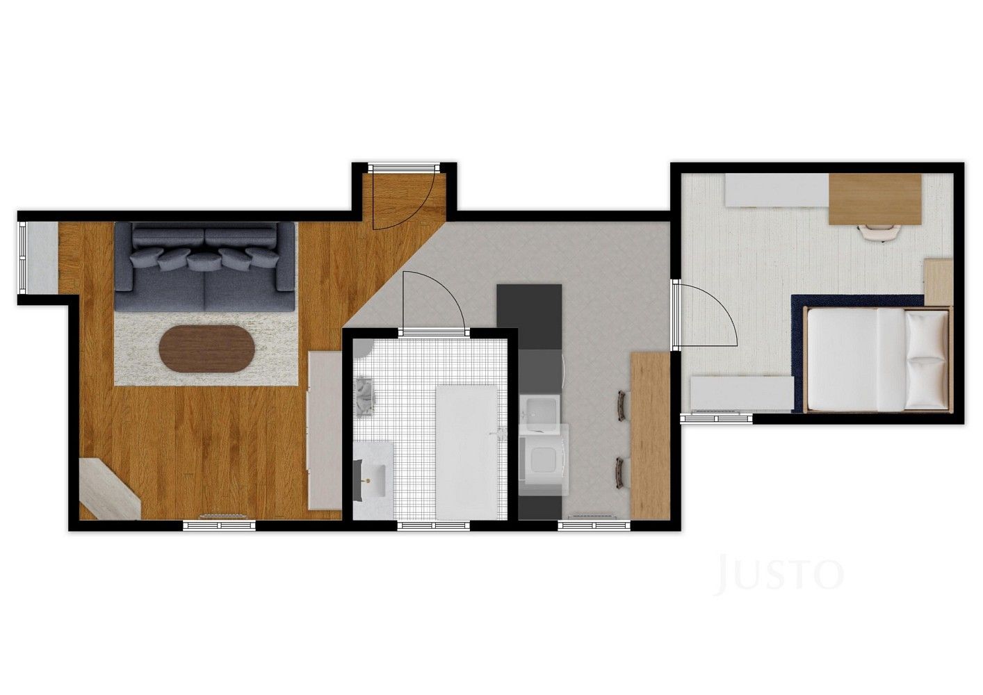 2+kk, Vráž - Stará Vráž, okres Písek, Jihočeský kraj, 51 m² - 2