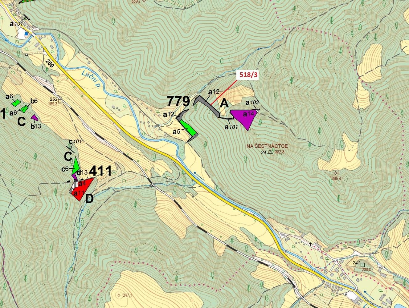 Prodej les - Malé Březno, okres Ústí nad Labem, Ústecký kraj - 2