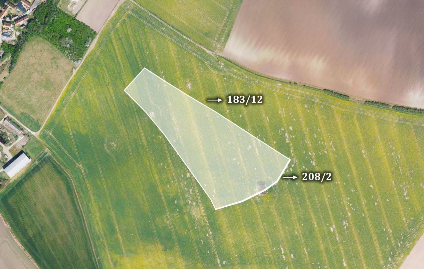 Zemědělské pozemky, Jíkev, 151 174 m²