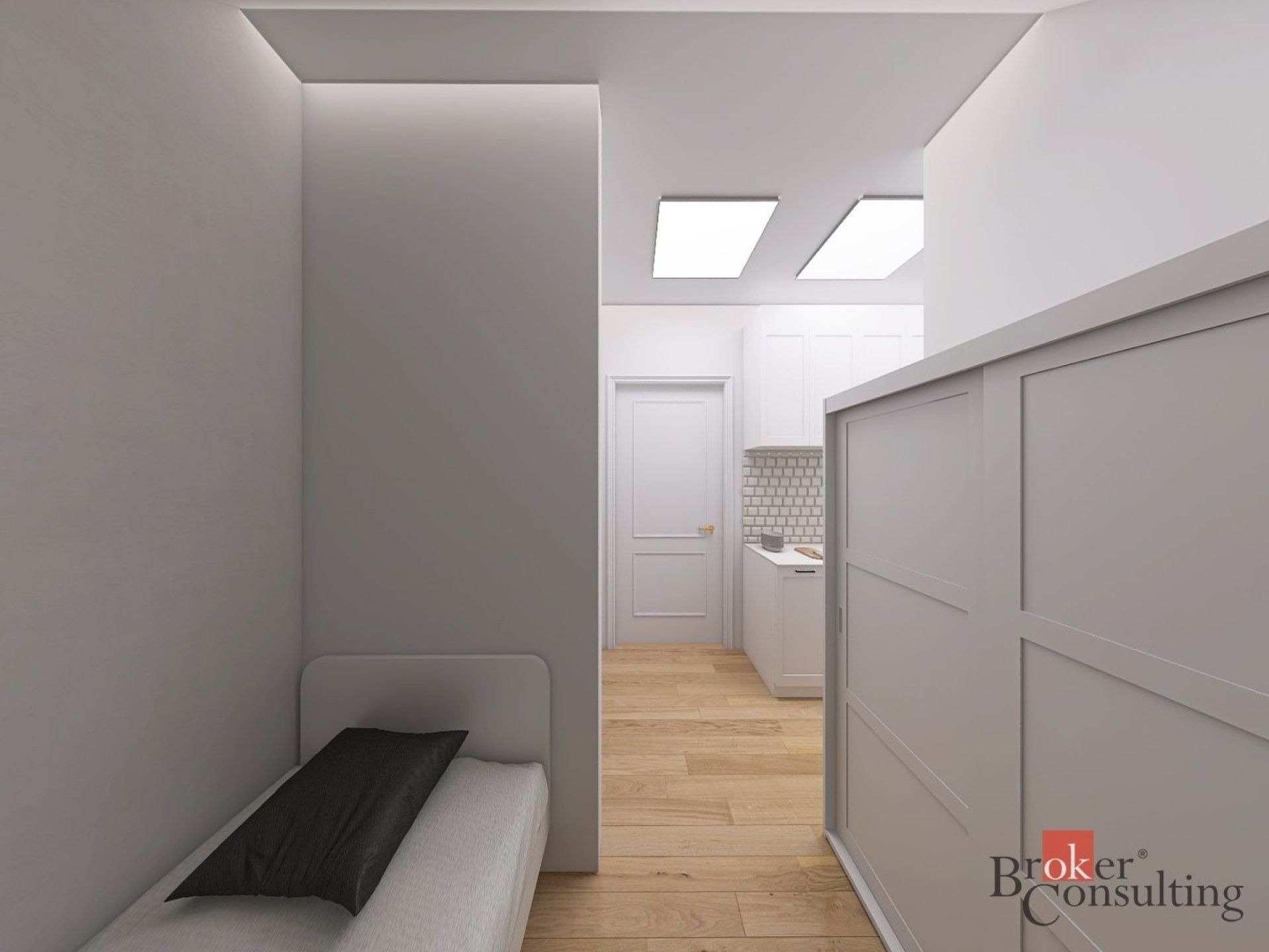 Byt 1+kk · 38 m² · Heydukova, Praha - 3