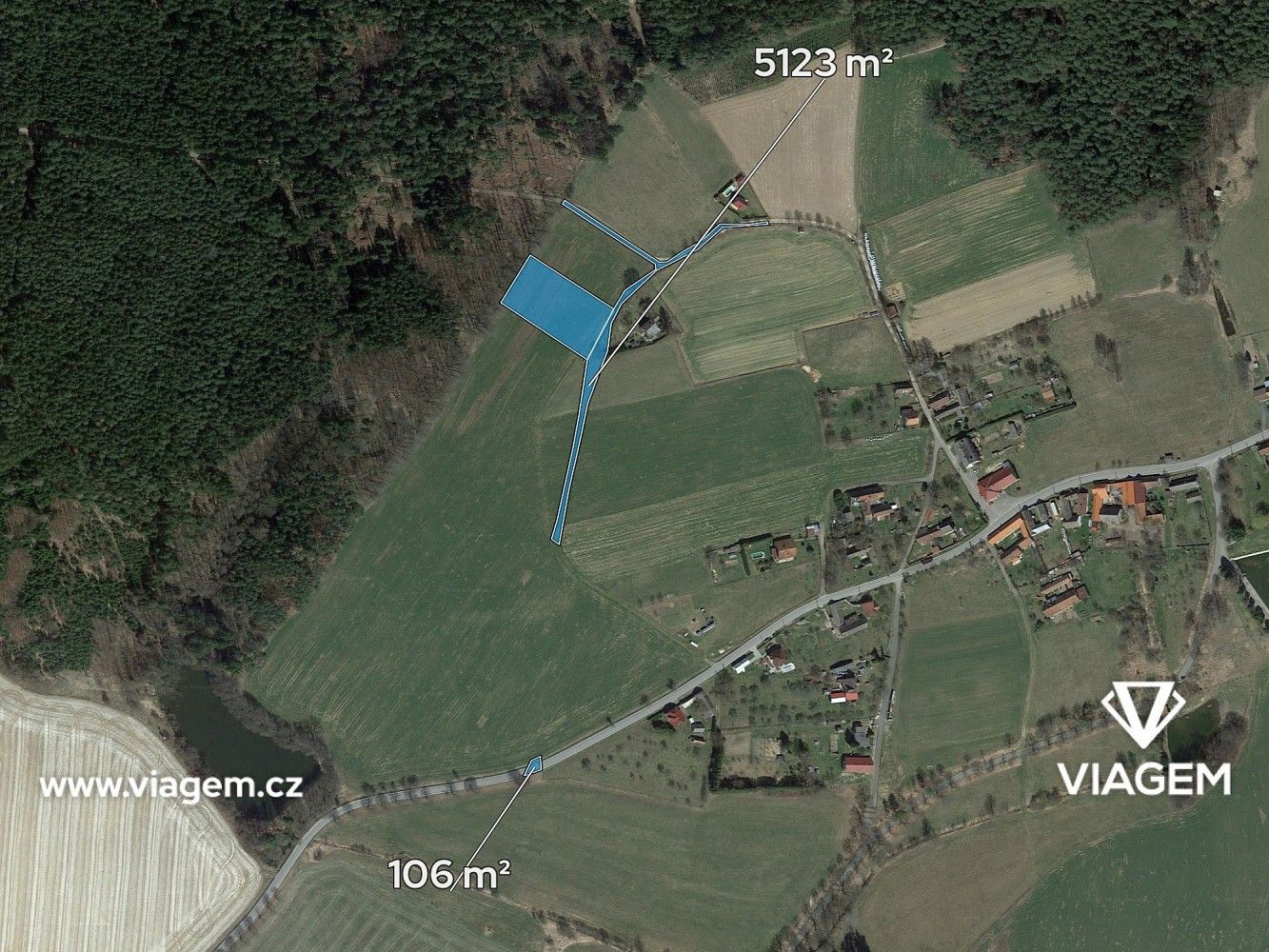 Zemědělské pozemky, Tučapy, okres Tábor, Jihočeský kraj - 2