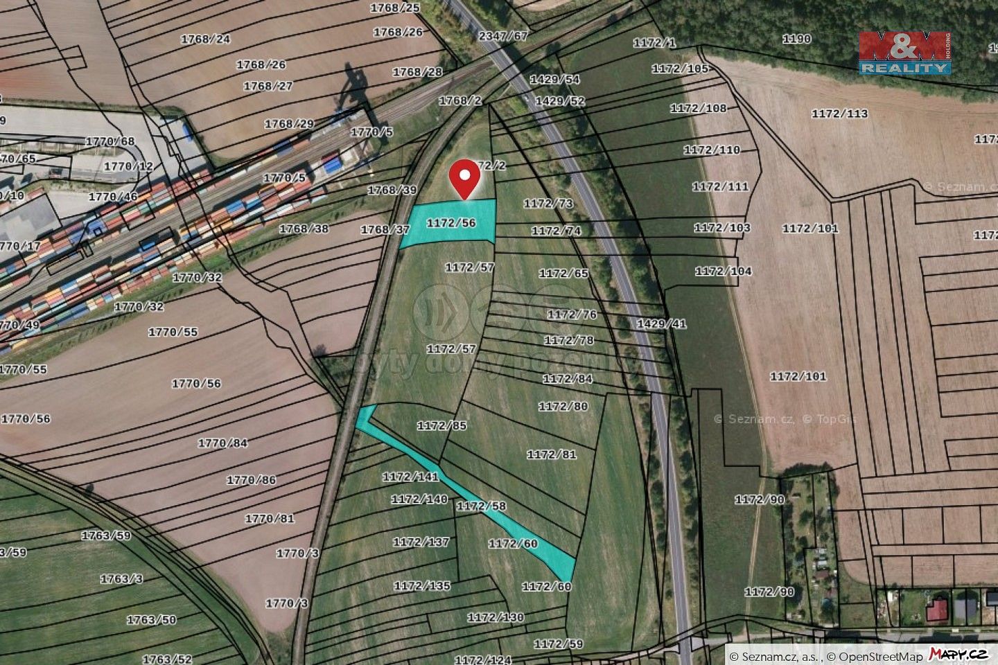Zemědělský pozemek, 3 625 m²