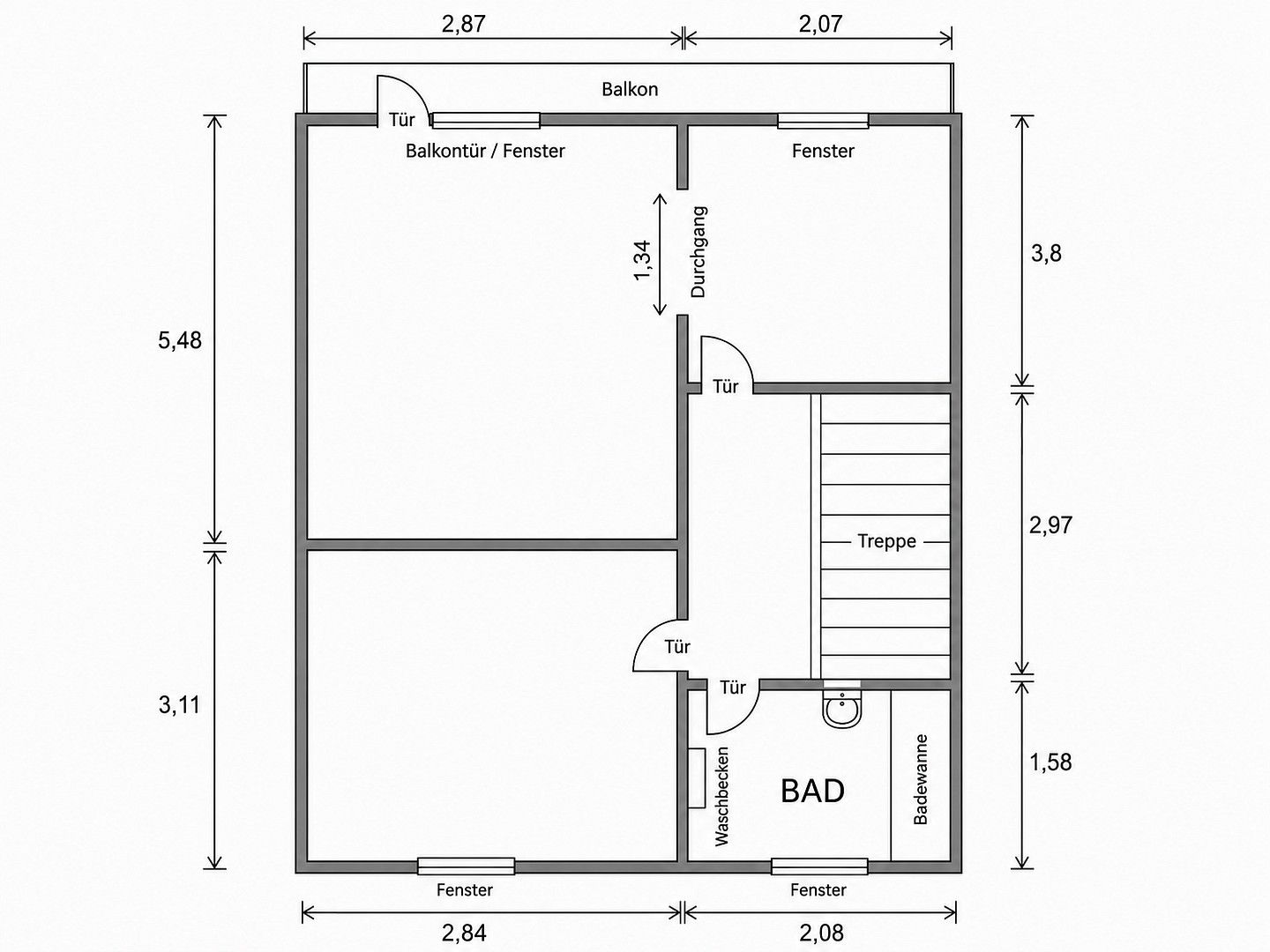 Rodinný dům · 90 m² · , Šlesvicko-Holštýnsko - 3