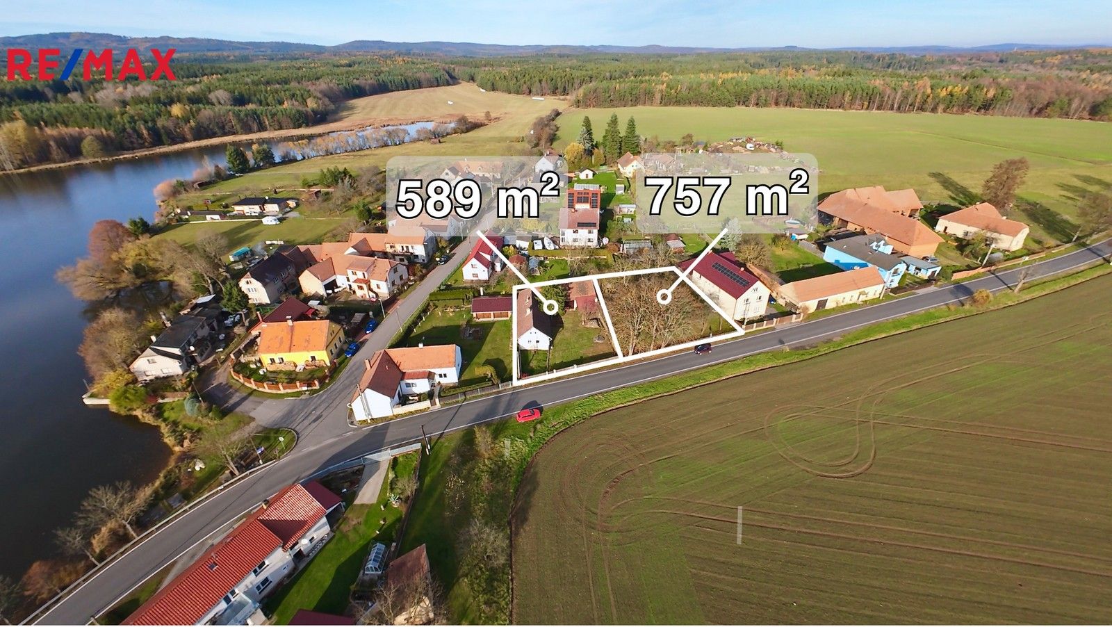 Pozemky pro bydlení, Rosovice, 757 m²