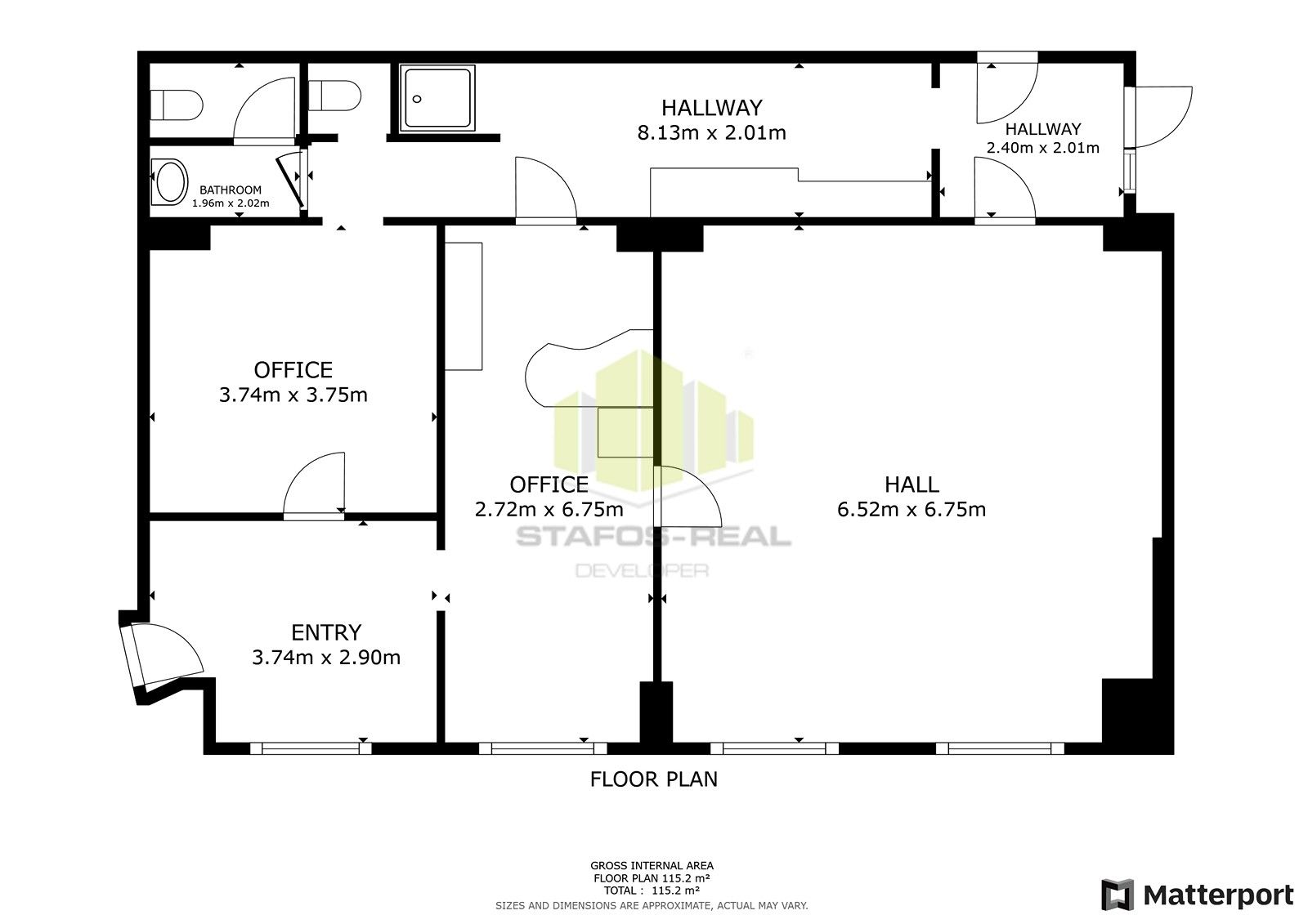 Obchodní prostory, Janského 463, Olomouc Povel, 115 m²