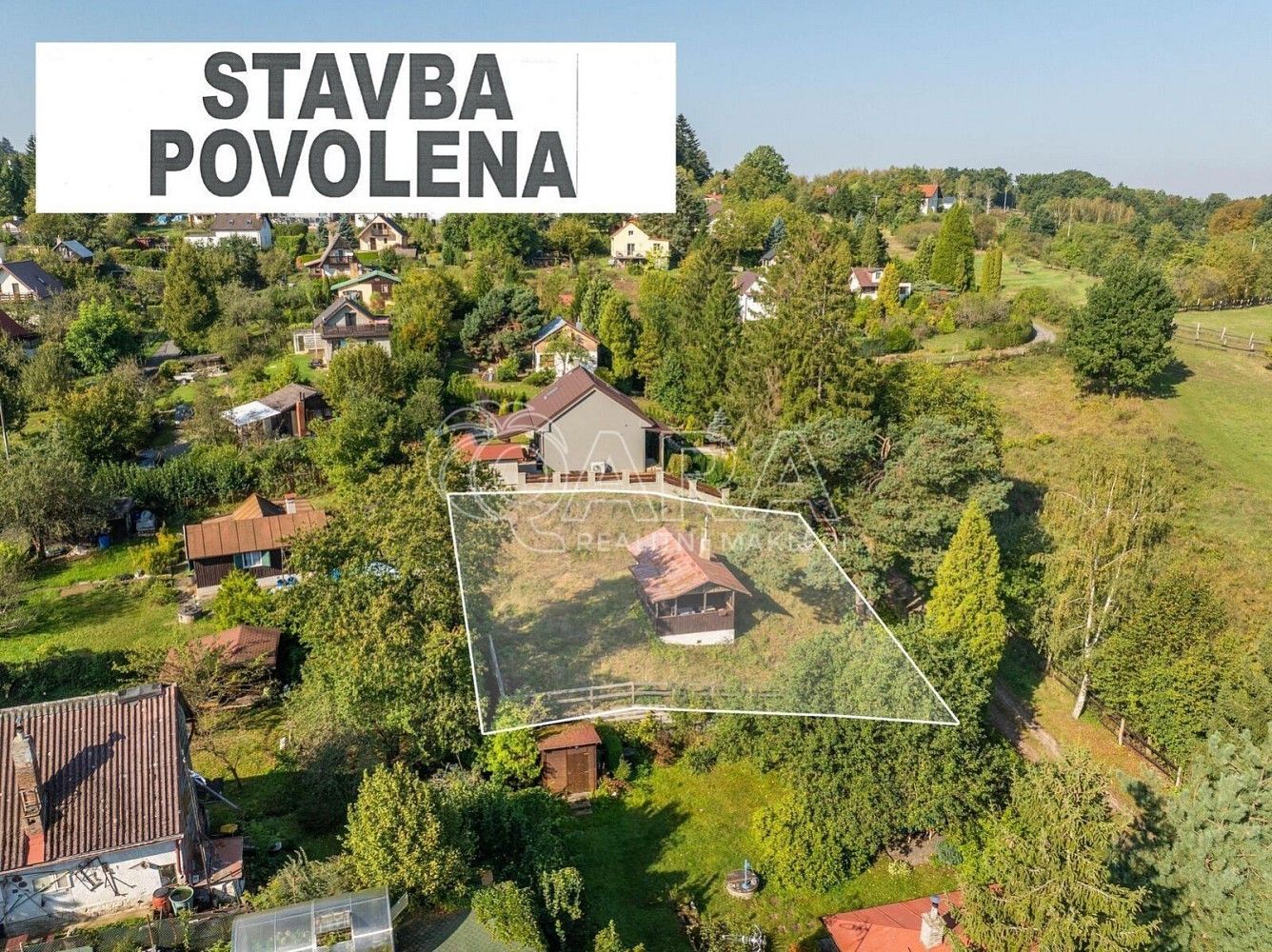 Pozemek pro bydlení · Višňovka I, Kamenice - Těptín, okres Praha-východ - 3