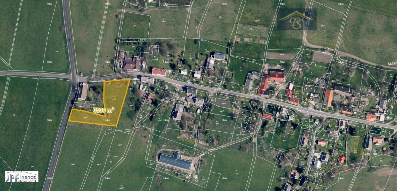 Pozemky pro bydlení, Mukařov, Lovečkovice, 3 539 m²