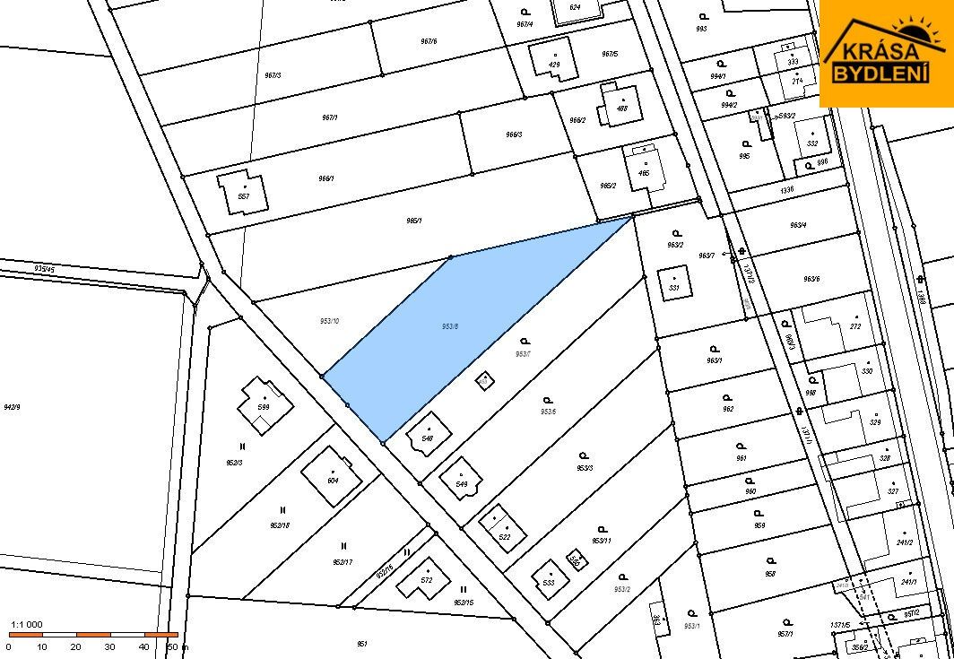 Pozemky pro bydlení, Tršice, 79 m² - 2