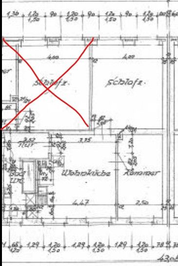 2+1, Dinnendahlstrasse 38 Oberhausen Sterkrade Nordrhein-Westfalen 46145, 59 m² - 1