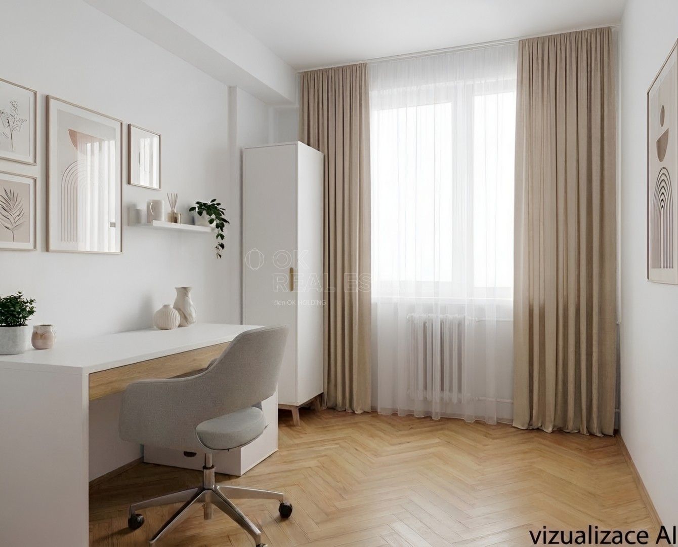 Byt 2+1 · 54 m² · Fričova, Praha - 3