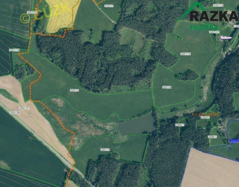 Zemědělské pozemky, Planá, 198 444 m²