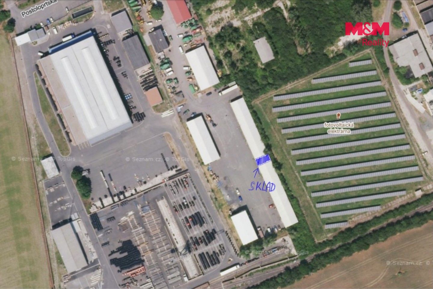 Sklady, Postoloprtská, Louny, 70 m² - 2