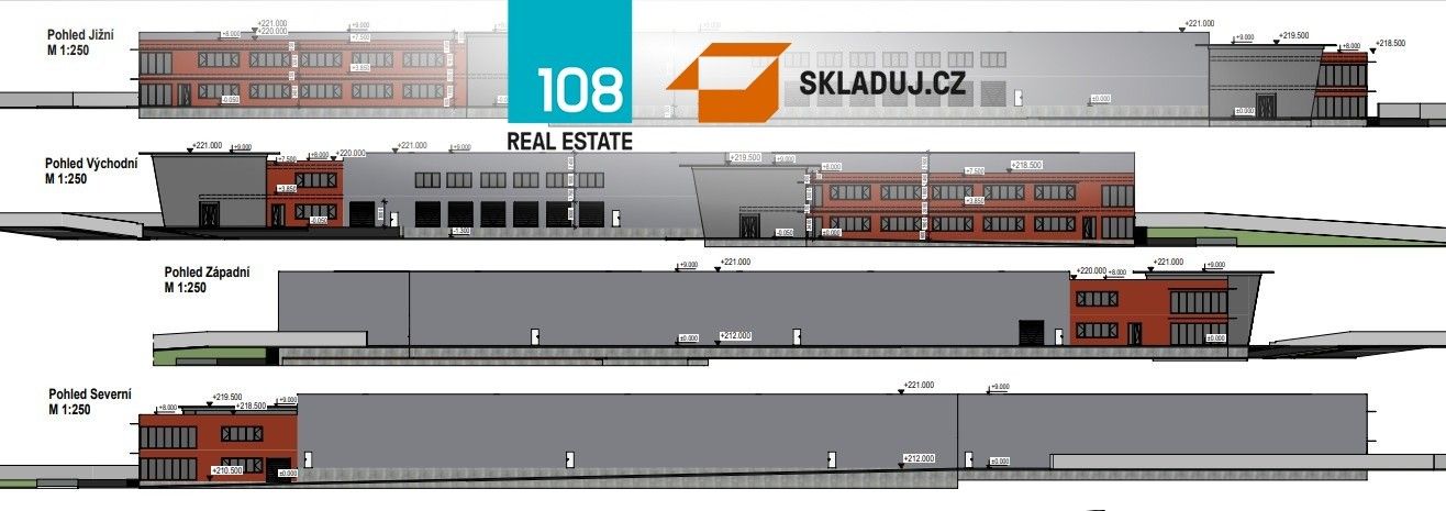 Sklady, Zápy, 5 000 m² - 2