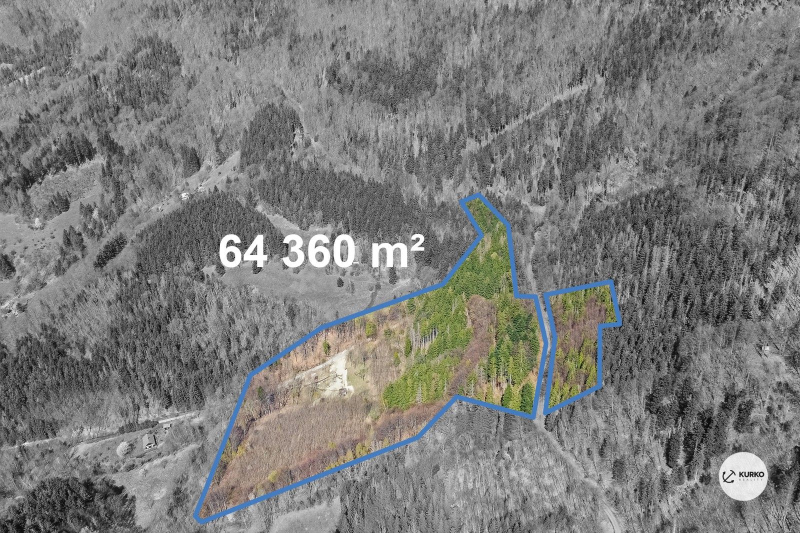 Pozemek pro bydlení · 64 360 m² · Morávka - 3