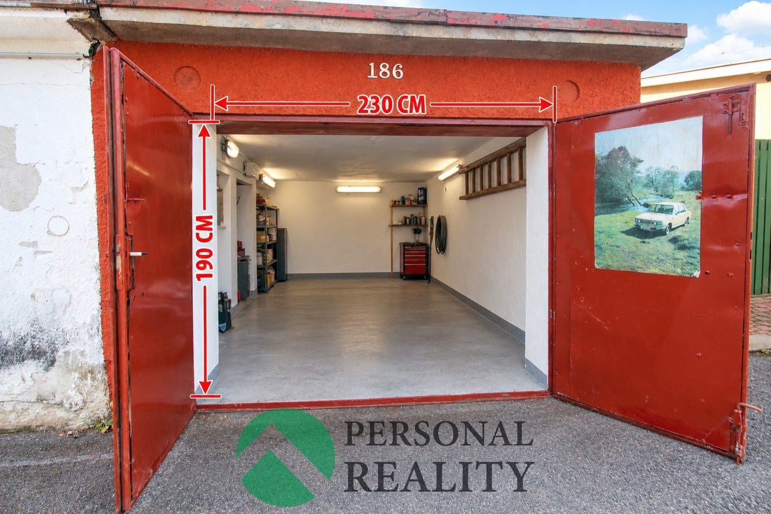 Garáže, K Vodojemu, Stochov, 23 m² - 2