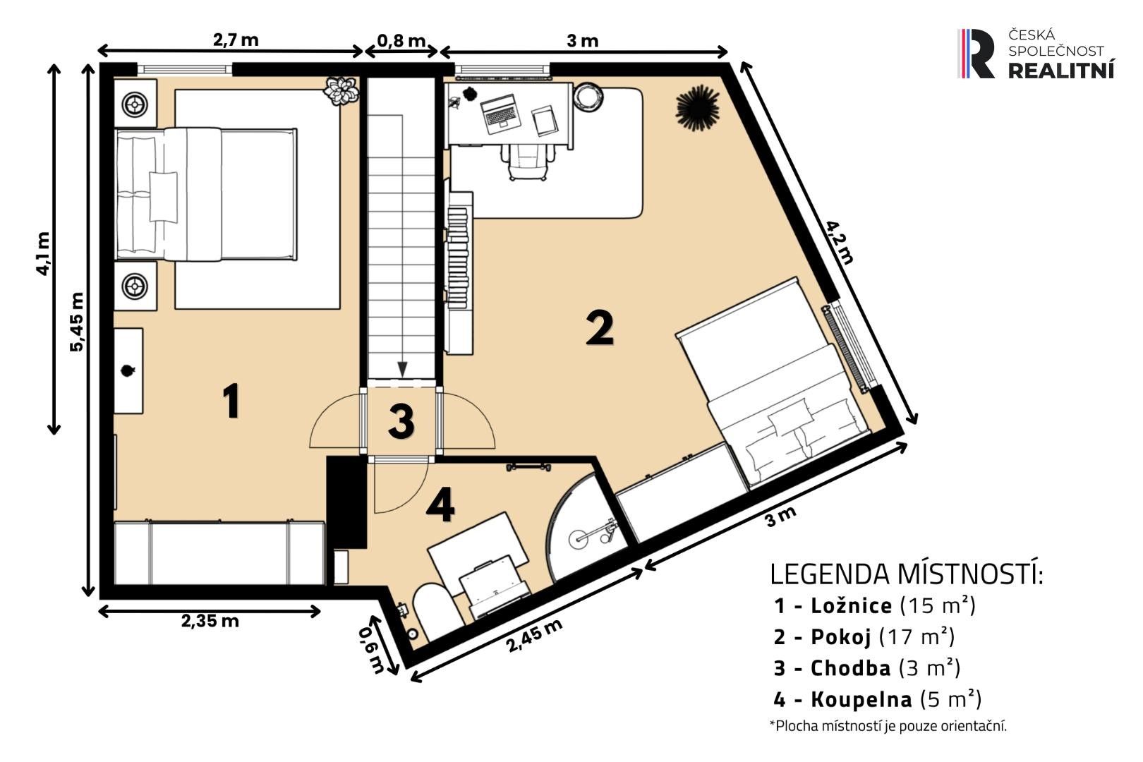 Byt 3+kk · 72 m² · Kodaňská 319, Praha Vršovice - 4