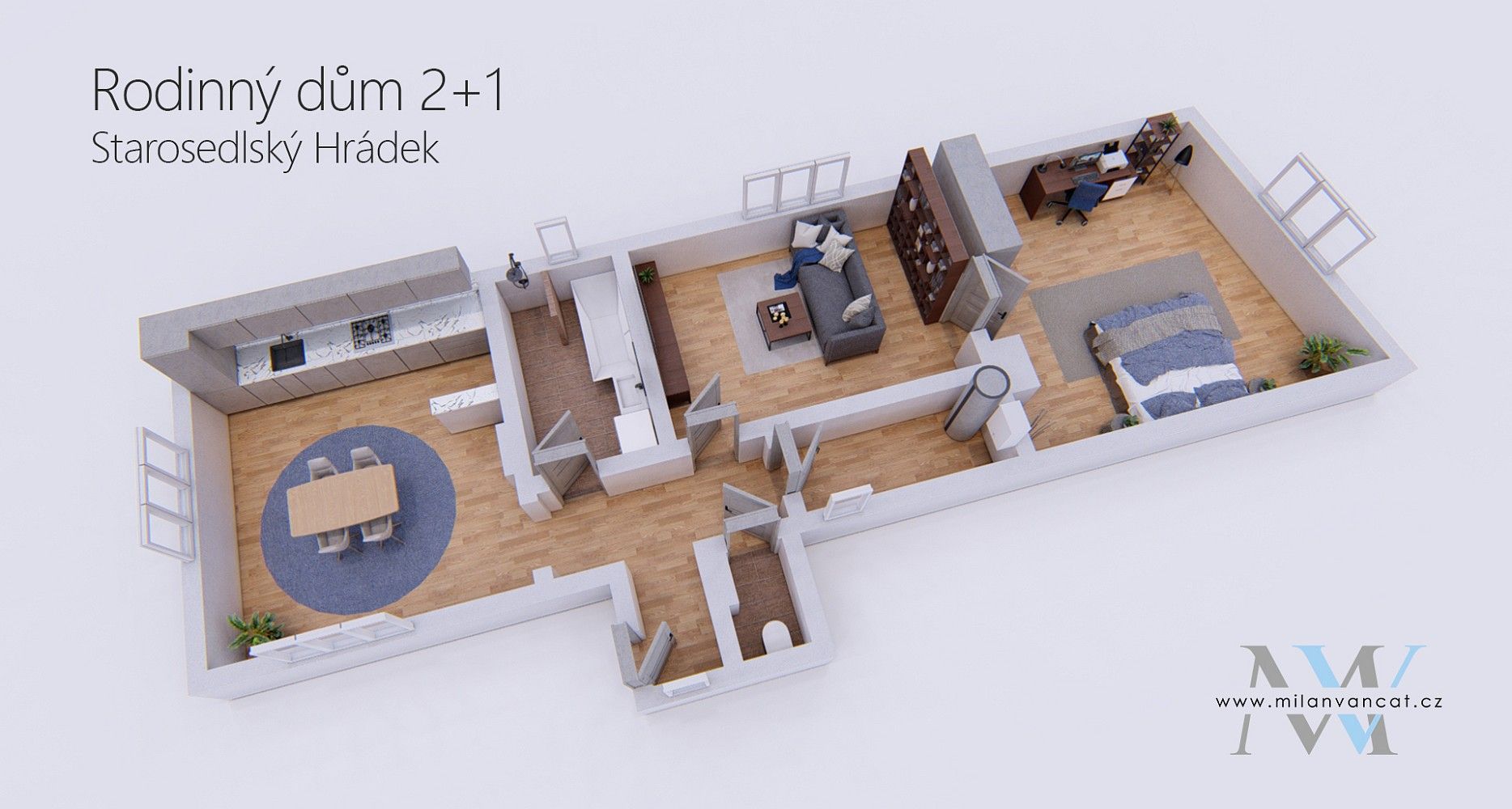 Rodinný dům · 96 m² · Starosedlský Hrádek, okres Příbram - 4