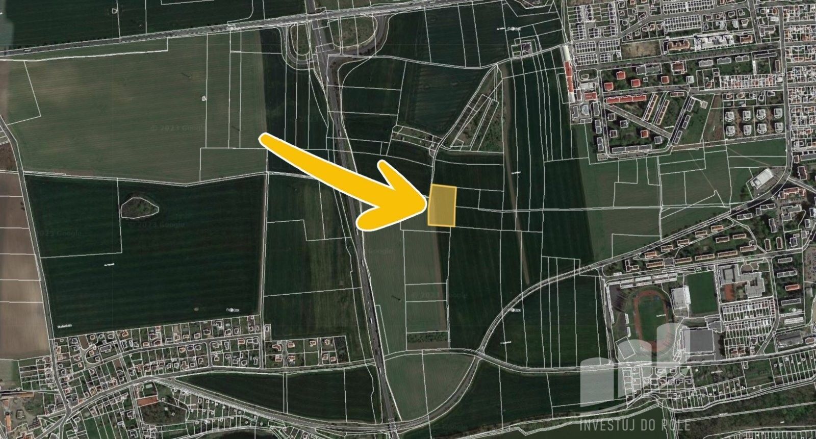 Prodej zemědělský pozemek - Slaný, 7 907 m²